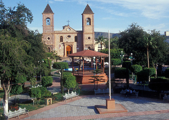 Main Square of La Paz, Mexico