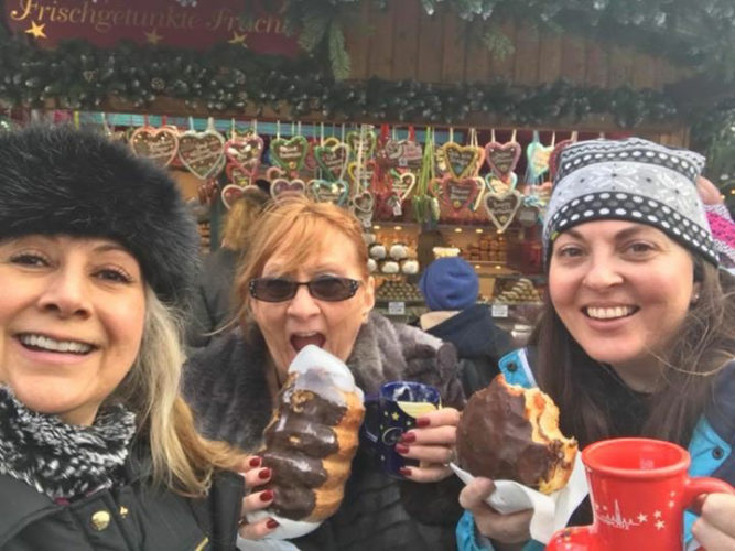 Christmas market treats