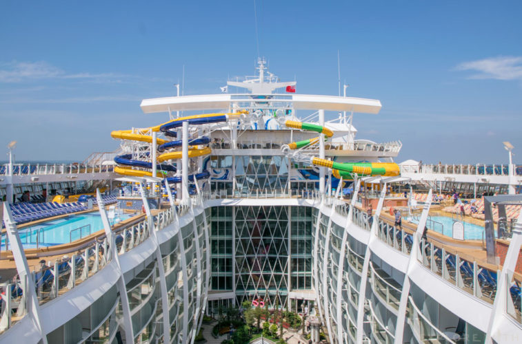 Harmony of the Seas Pool Deck Area